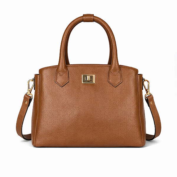 BOLSA ESTRUTURADA EM COURO LEGÍTIMO | BERENICE