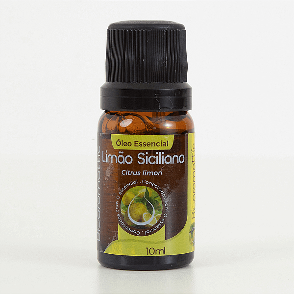 Óleo Essencial Limão Siciliano 10ml 100% Puro Bioaromattic