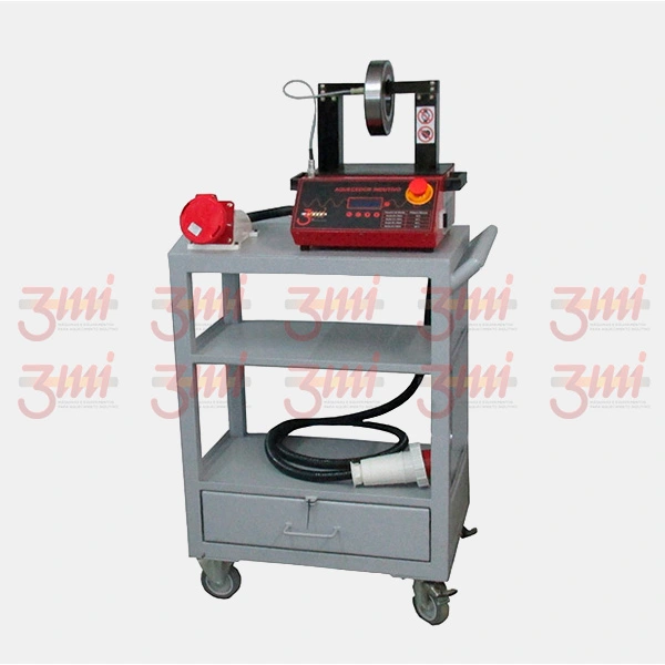 Aquecedor de Rolamento Bastão com Carrinho Preparado Canhão – Modelo AQR-6C