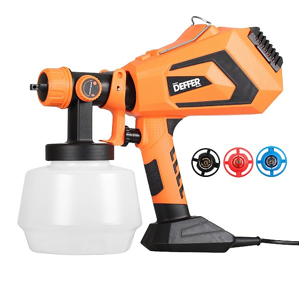 Pulverizador de Pintura 700W com 3 Bicos DEFFER - DFPP700