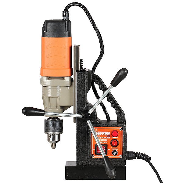 Furadeira Base Magnética 1400W marca DEFFER - DFFM1400 voltagem 220v