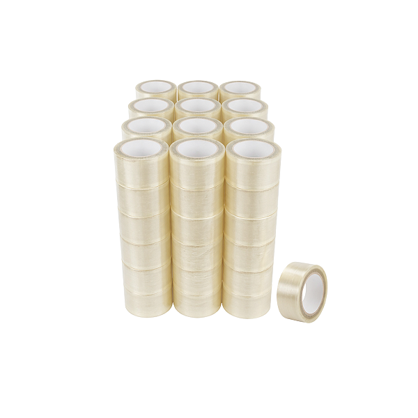 Kit 72 Fitas Transparentes 4,5cm*100M