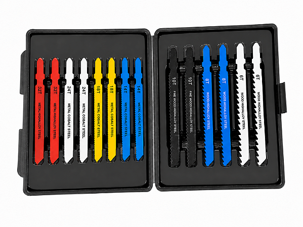 Kit com 14 Serras Tico-Tico DEFFER Modelo DFKSE-14