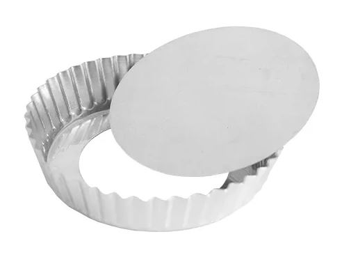 Forma de Alumínio Torta Maçã Crespa Fundo Falso Roldan