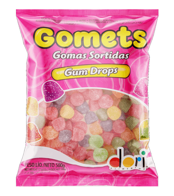 Gomets Goma Sino Frutas 500g Dori Jujuba
