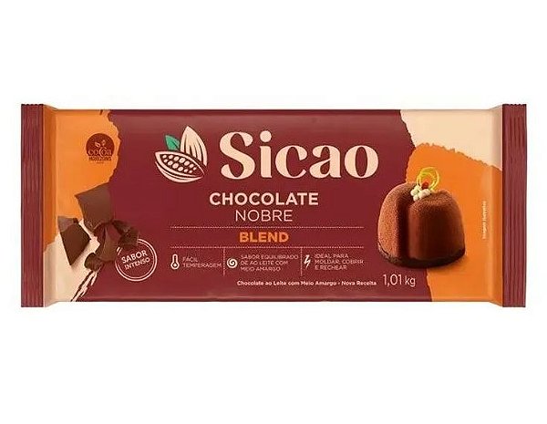 Chocolate Nobre Blend Sicao Barra 1,01kg