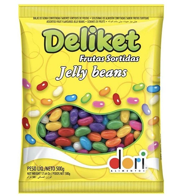 Deliket Goma Confeitada Frutas Dori 500g