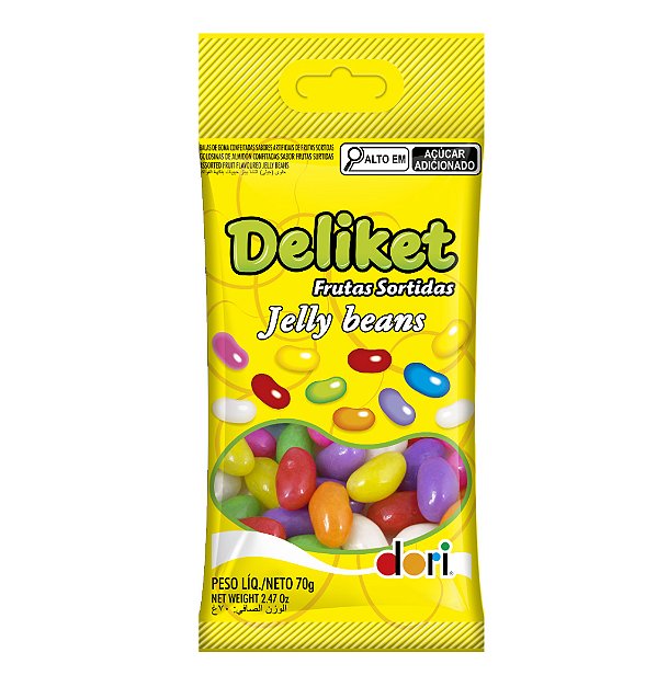 Deliket Frutas Confeitado 70g Dori