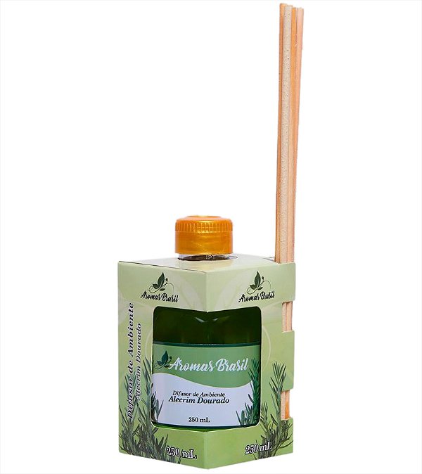 Difusor Alecrim Dourado Aromas Brasil 250ml Amazônia