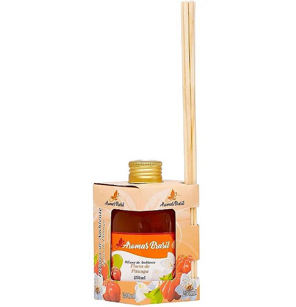 Difusor Flores de Pitanga Aromas Brasil 250ml Amazônia