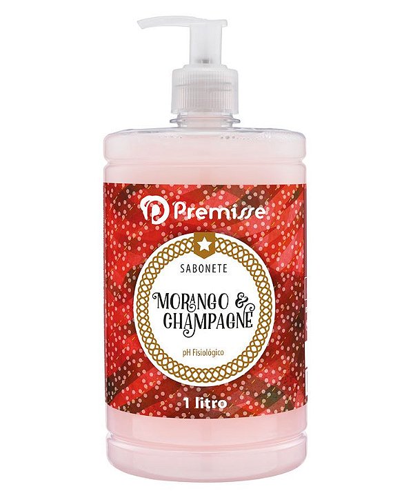 Sabonete Líquido Premisse Morango com Champagne 1 Litro