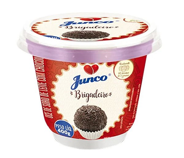 Brigadeiro - Pote 400g Doce Soro de Leite c/ Chocolate Junco