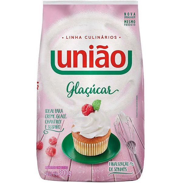 Açúcar de Confeiteiro 500g Glaçúcar União