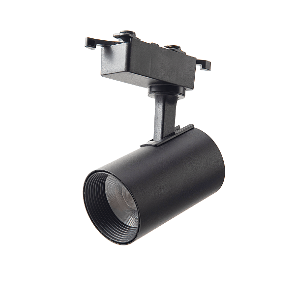 Spot Trilho Avant Authentic Preto 6500K 7W