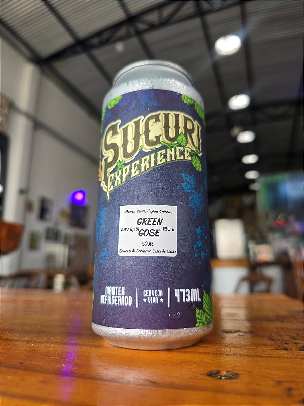 GREEN GOSE - SUCURI EXPERIENCE - 12 Latas