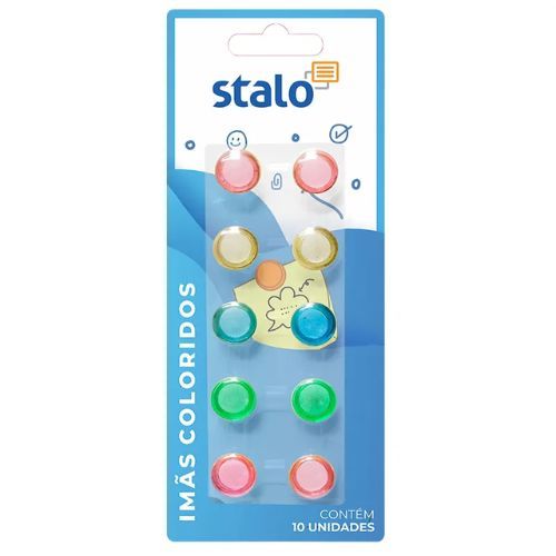 Imas Coloridos com 10 Unidades 4303 Stalo