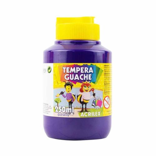 Tinta Guache 250ml Violeta cod 516 Acrilex