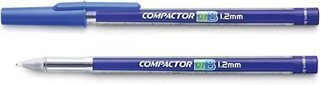 Caneta Esf 0.7b 1.2mm Azul Compactor