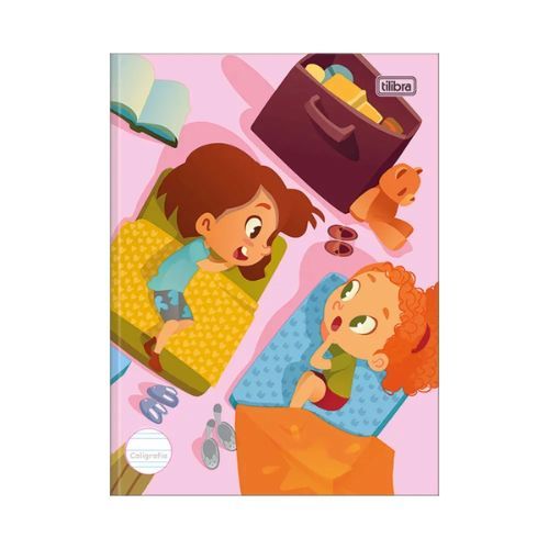 Caderno Brochurao Cd Caligrafia Sapeca Fem 40 Folhas Tilibra