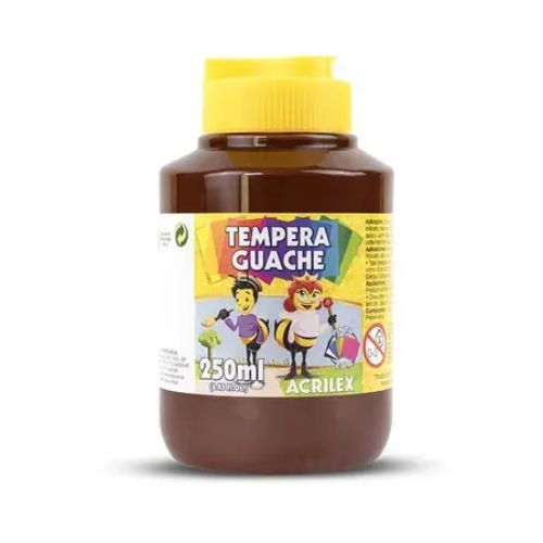 Tinta Guache 250ml Marrom cod 531 Acrilex
