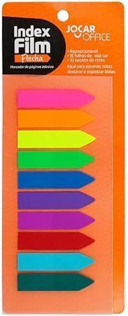 Marcador De Paginas Adesivo Index Film Flecha Jocar Office