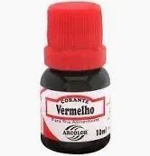 Corante Liquido Vermelho 10ml Arcolor