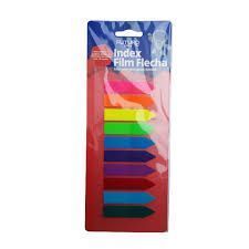 Marcador De Paginas Adesivo Flecha 10 Cores Futuro