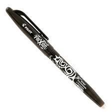 Caneta Frixion Ball 0.7 Preto Apagavel Pilot