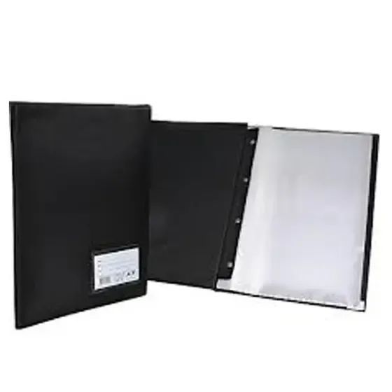 Pasta Catalogo com 30 Envelopes 0,06 Preto Acp