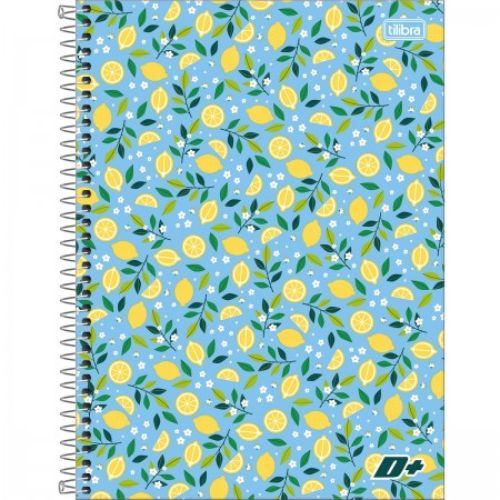 Caderno Univ Capa Dura 10 Materias D+ Mais Feminino Tilibra