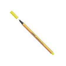 Caneta Fina 0.4 Neon Amarelo Point 88/024 Stabilo