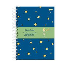 Caderno Esp Univ Capa Dura 1 Materia 96 Fls Pequeno Principe Jandaia