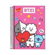 Caderno Univ Capa Dura 10 Materias Bt21 160f Jandaia