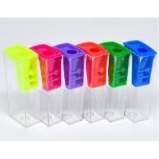 Apontador Quadrado Simples com Deposito Mp1206 Masterprint