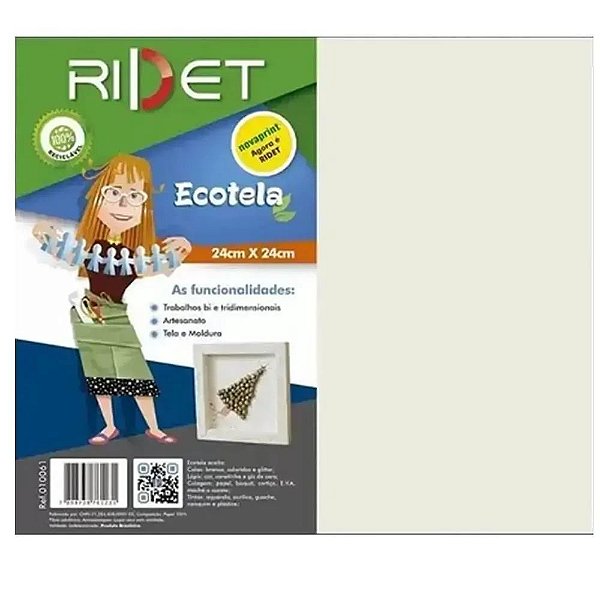 Ecotela 24x24cm Ridet