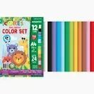 Bloco Criativo Colorset A4 120Gr  6 Cores 24 Fls Romitec