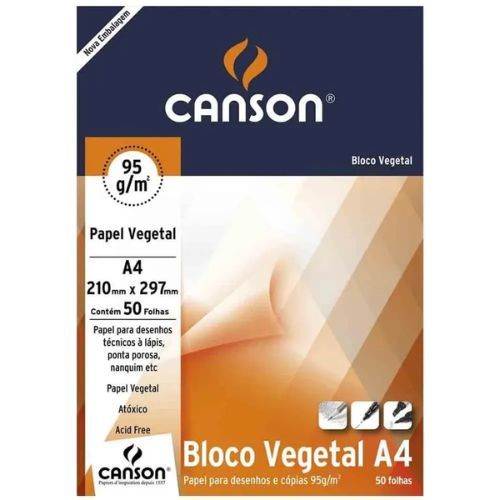 Folha de Papel Vegetal 90G A4 Nogpel