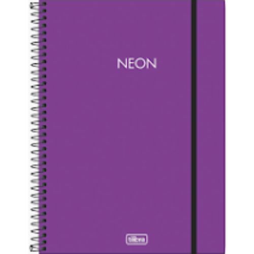 Caderno Univ Cpp 1 Materia Neon Violeta 80f Tilibra
