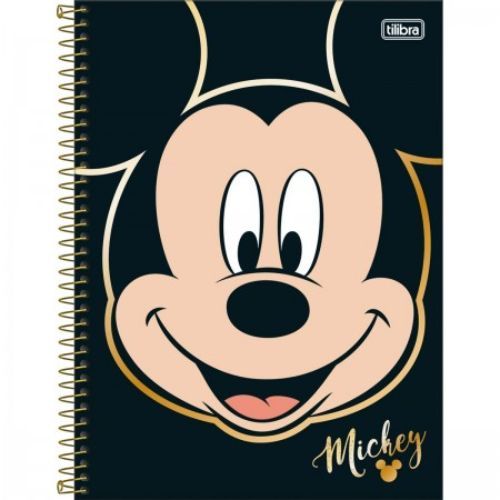 Caderno Univ Capa Dura 10 Materias Mickey 160f Tilibra