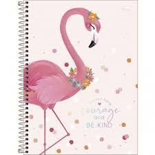 Caderno Univ Capa Dura 10 Materias Aloha 160f Tilibra