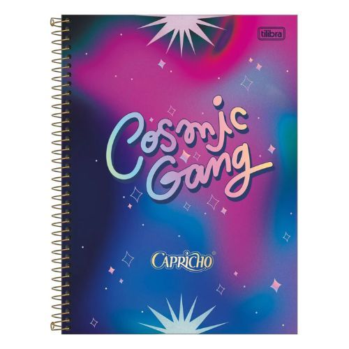 Caderno Univ Capa Dura 1 Materia Capricho 80 Folhas Tilibra