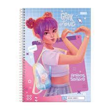 Caderno Univ Cd 10Mat Amigas Para Sempre Foroni
