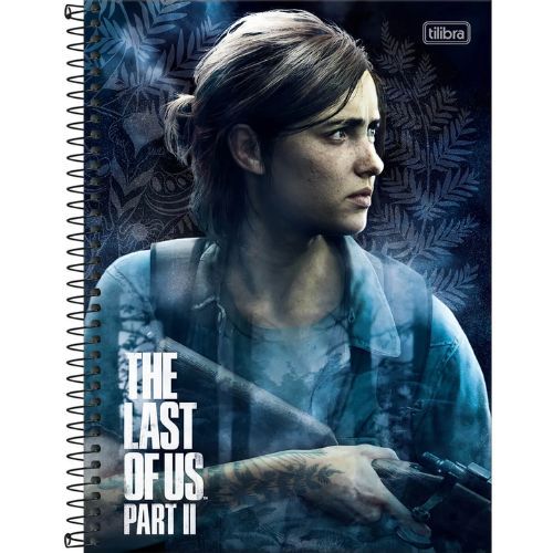 Caderno Univ Capa Dura 10 Materias The Last Of Us 160f Tilibra