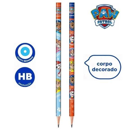 Lapis Preto Hb N? 2 Patrulha Canina Tris