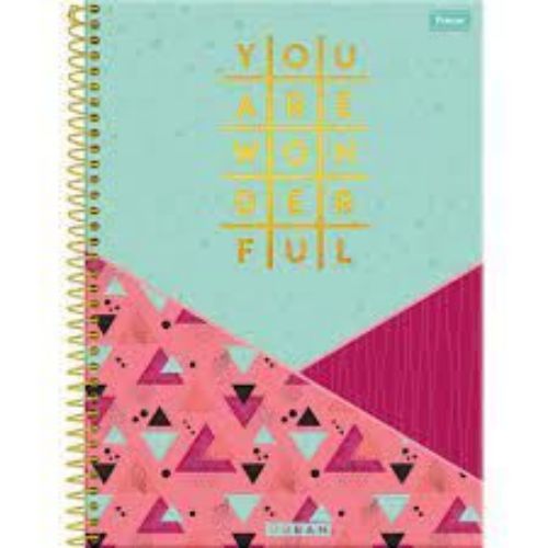 Caderno Univ Capa Dura 1 Materia Urban 96f Foroni