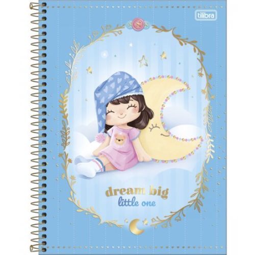 Caderno Univ Capa Dura 1 Materia La Liz 80f Tilibra