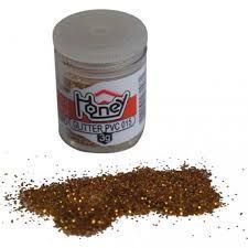 Glitter Pvc Ouro Escuro 3Gr Honey