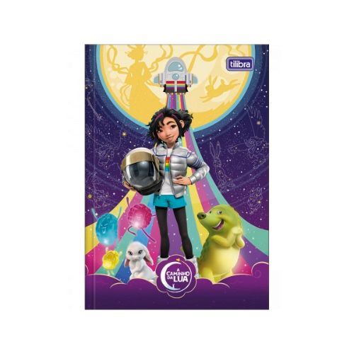 Caderno Univ Capa Dura 1 Materia Caminho Da Lua 80f Tilibra