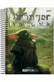 Caderno Esp Univ Cd 10Mat 160FLS Grogu Jandaia