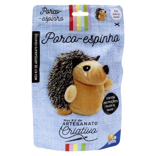 Livro-Kit de Artesanato Criativo: Porco-Espinho